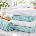 Waffle Weave Bath Towel Set — main image